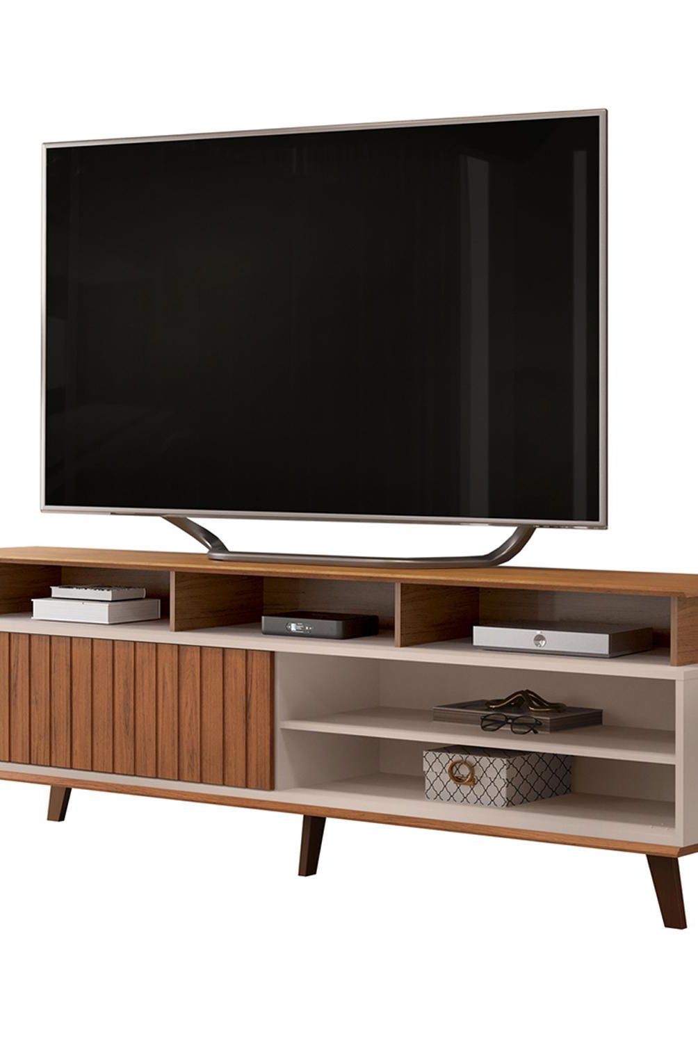 VEKKAHOME - Rack 70 " Flow Café 180x60x36 cm
