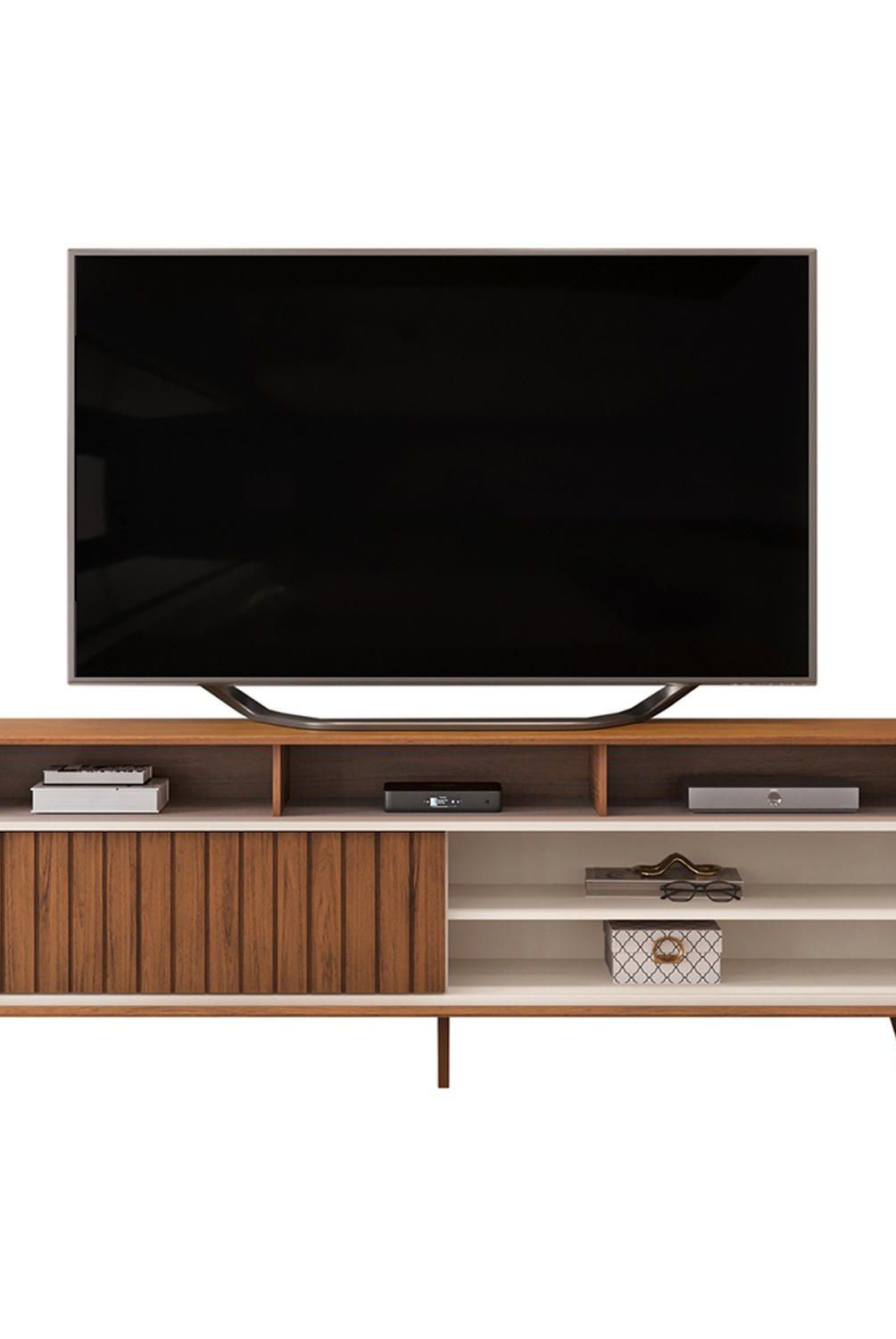 VEKKAHOME - Rack 70 " Flow Café 180x60x36 cm