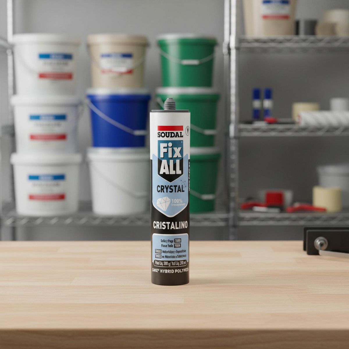 SOUDAL - Sellador Fix All Polímero Híbrido Sella y Adhiere 290ml