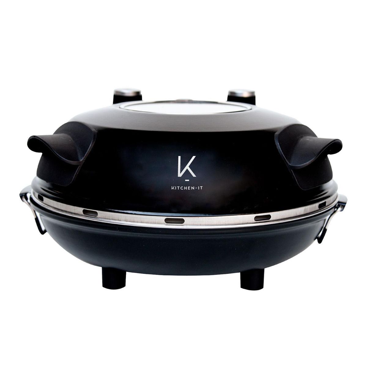 KITCHEN IT - Horno Pizza 1 Litros Black Edition