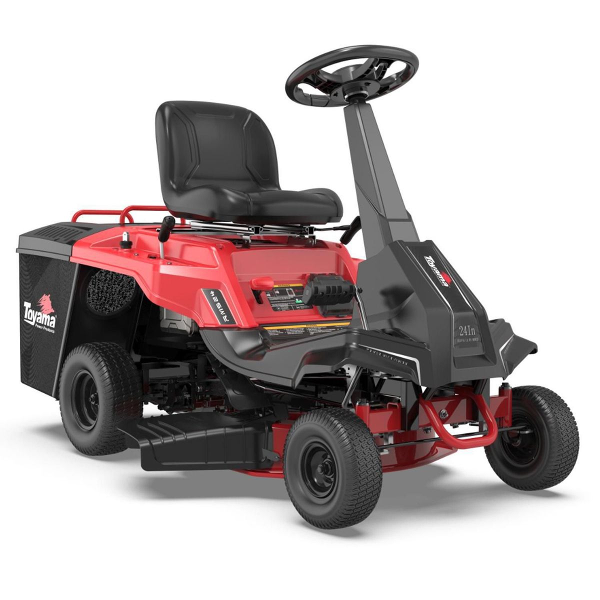 TOYAMA - Tractor Corta Pasto Mini con recolector 7.5 HP 224 cc 61 cm 450-020