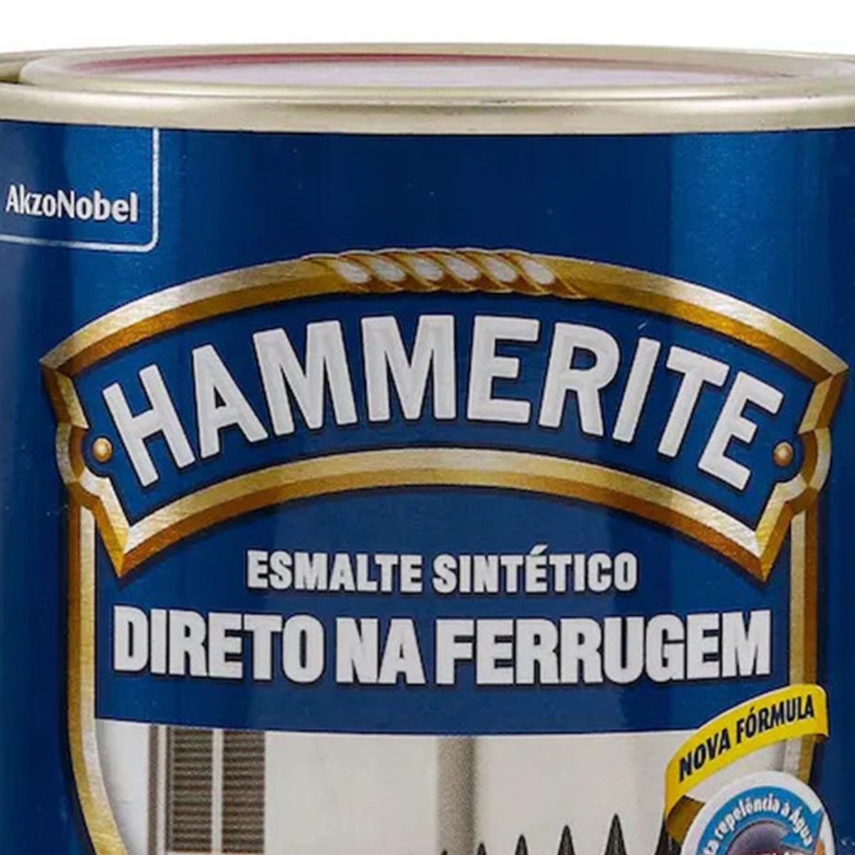 HAMMERITE - Esmalte Directo sobre Óxido Anticorrosivo Hidrorepelente Brillante Gris 0.8 l