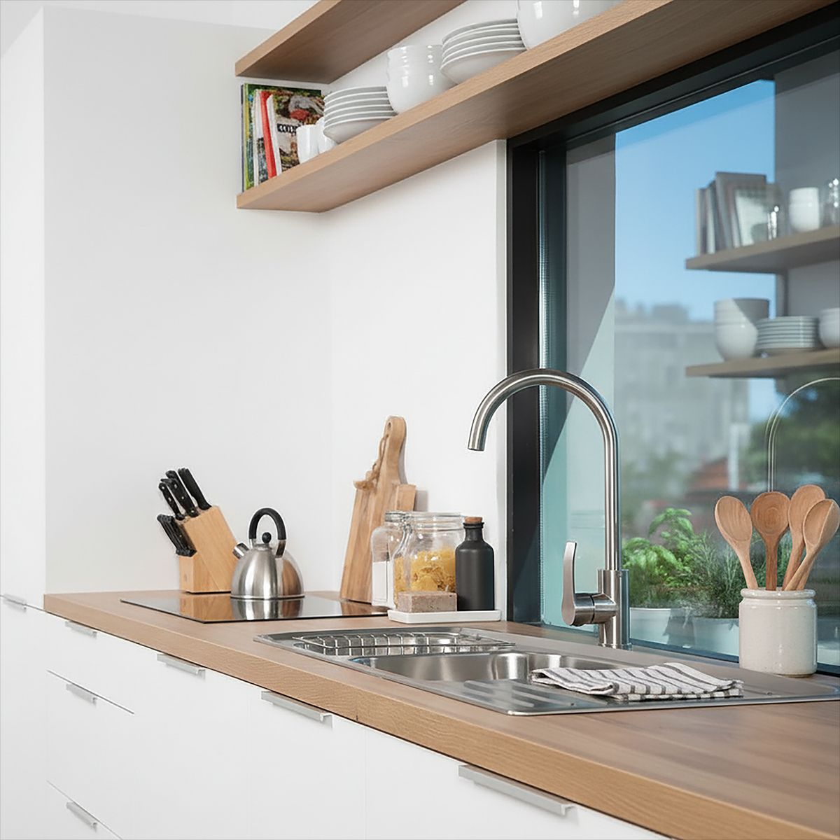 FDV - Monomando Grifería Acero