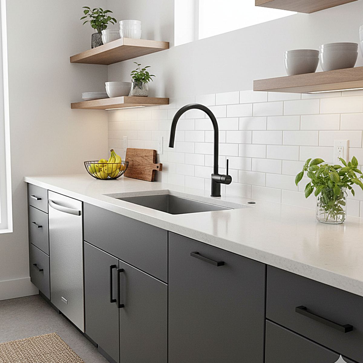 FDV - Monomando Grifería Negro