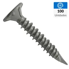 MAMUT - Tornillo Autoperforante Cabeza Phillips Fibrocemento 1-1/4 " 4.85 mm 100 unidad(es)