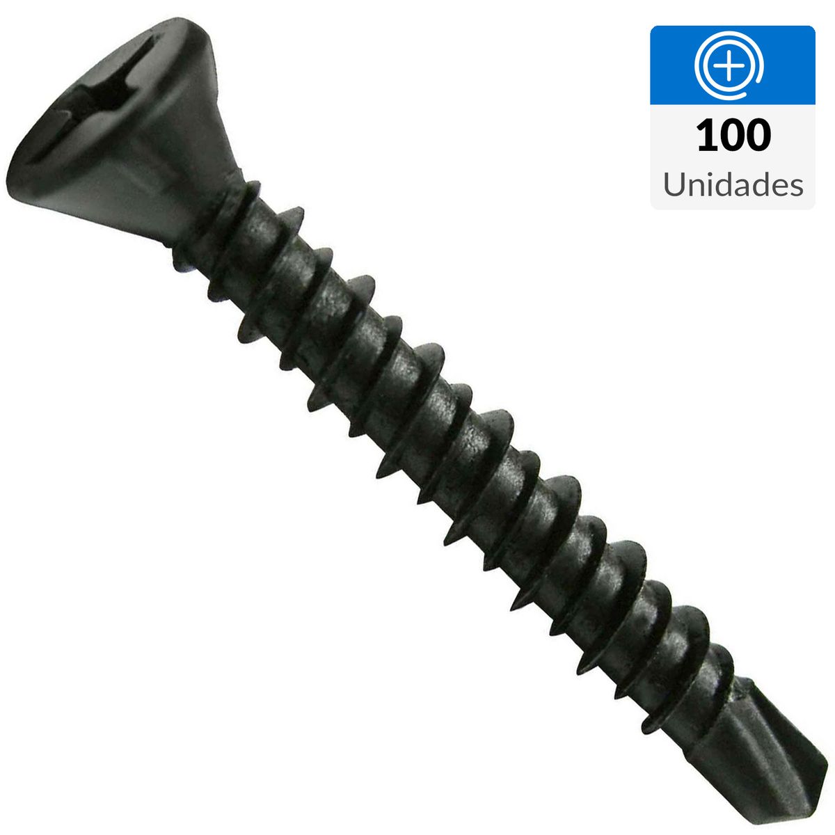 MAMUT - Tornillo Autoperforante Fibrocemento 1-3/4 " 3.9 cm 100 unidad(es)
