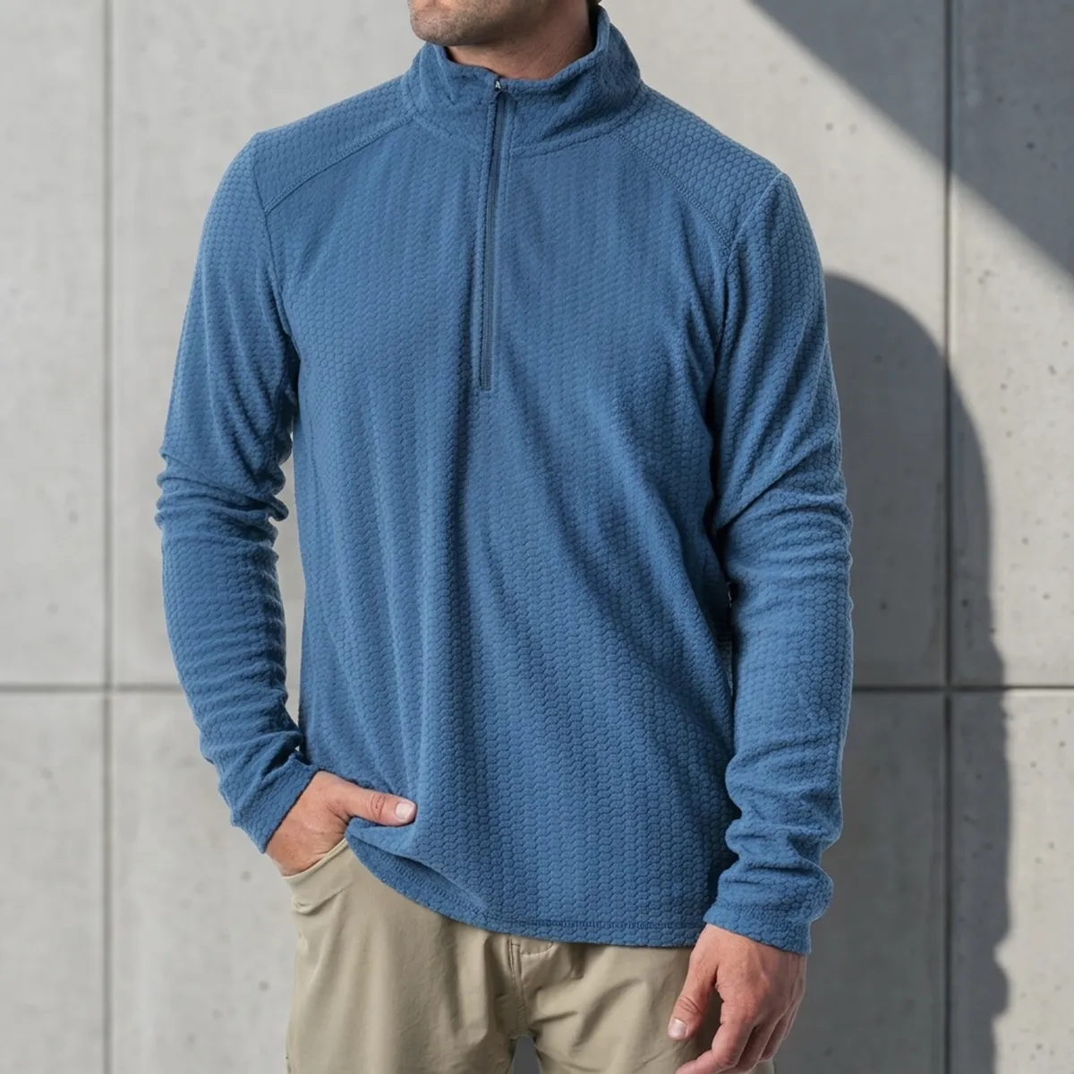 ORYX - Micropolar Térmico Hombre Fenix Azul L