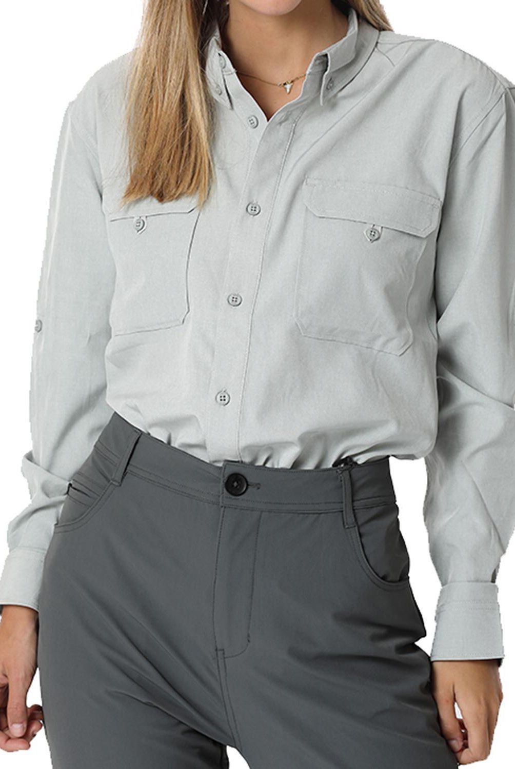 ORYX - Camisa con Protección UV Mujer Serengueti Beige Talla L