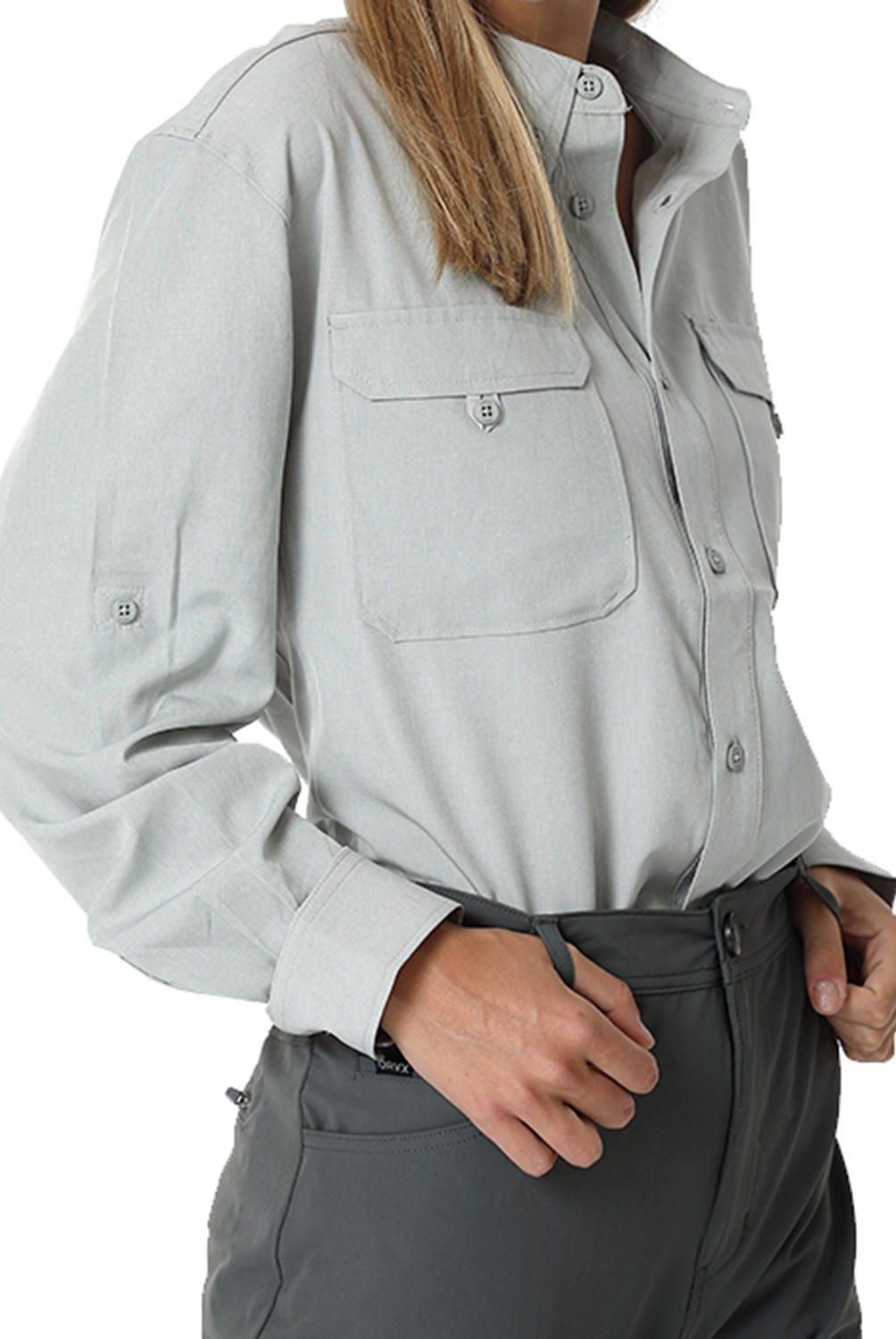 ORYX - Camisa con Protección UV Mujer Serengueti Beige Talla L