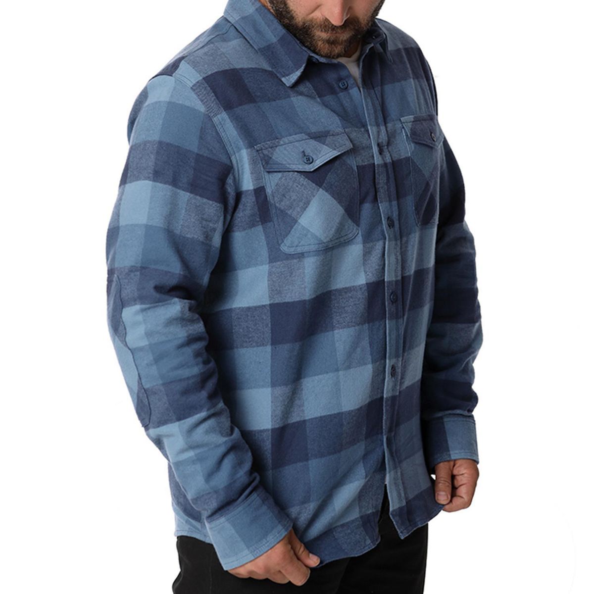 ORYX - Camisa Franela Hombre Yoho Mostaza Talla L