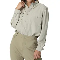 ORYX - Camisa con Protección UV Mujer Serengueti Beige Talla L