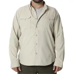 ORYX - Camisa con Protección UV Hombre Serengueti Beige Talla S