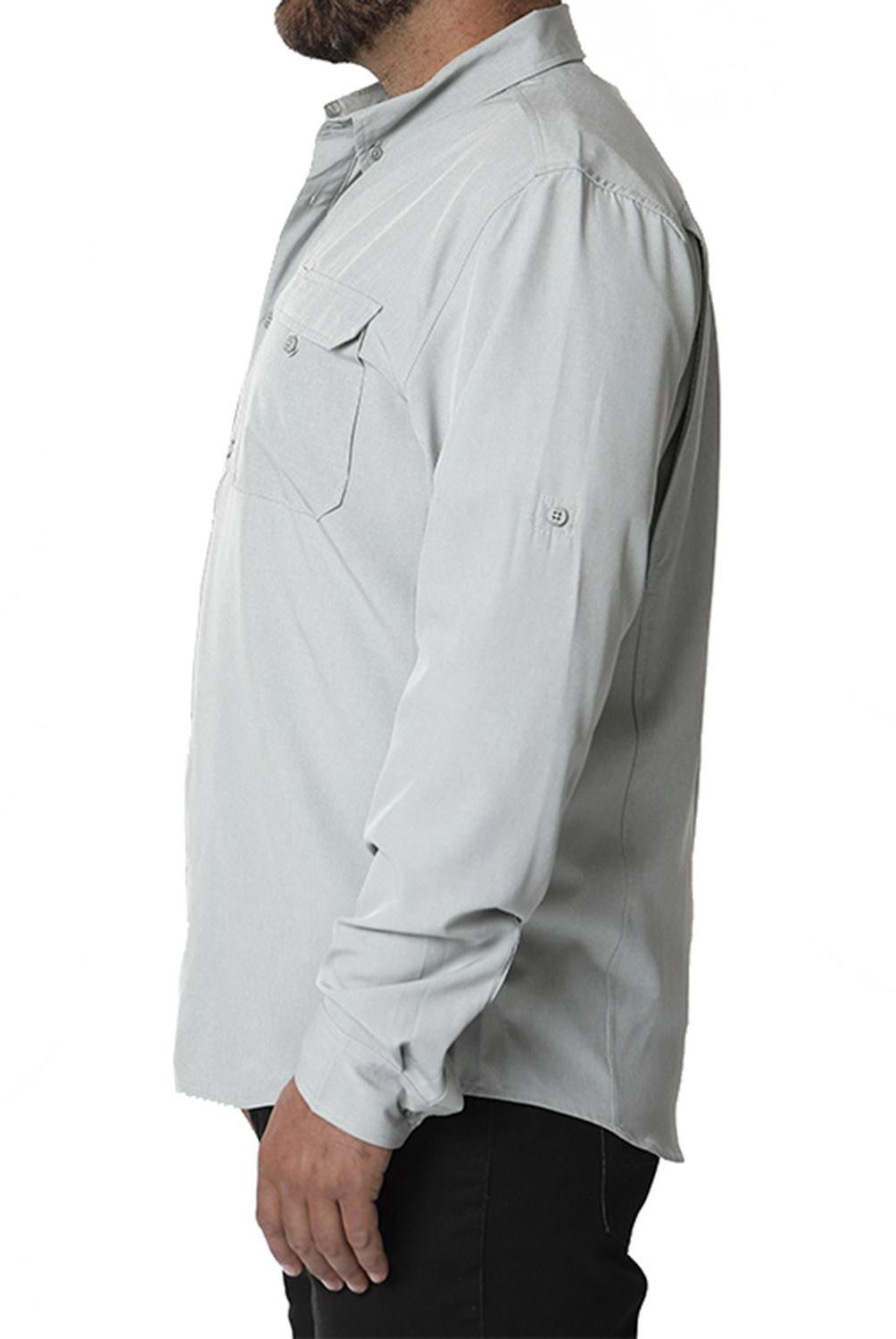ORYX - Camisa con Protección UV Hombre Serengueti Gris Talla M