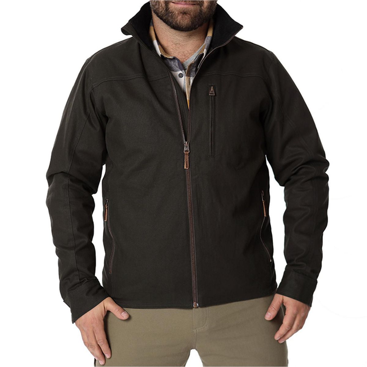 ORYX - Chaqueta Térmica de Algodón Hombre Karoo Café S