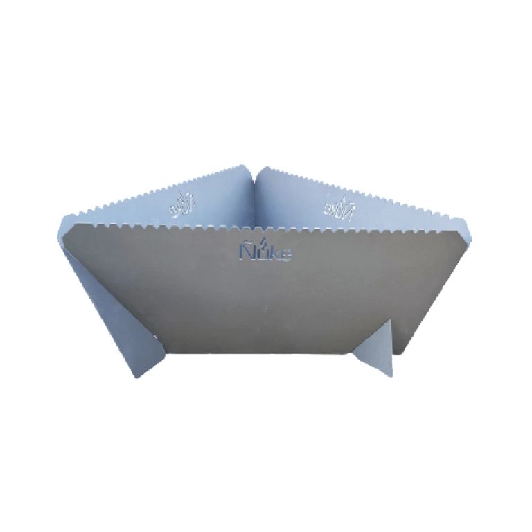 Fogón Onix 500 a Leña Metal Plata