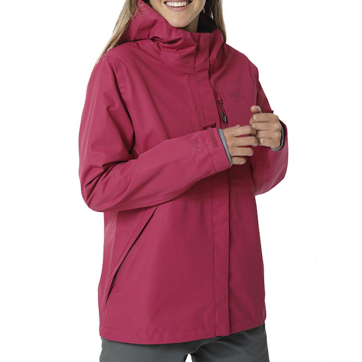 ORYX - Impermeable Waterproof Mujer Jasper Burdeo XL