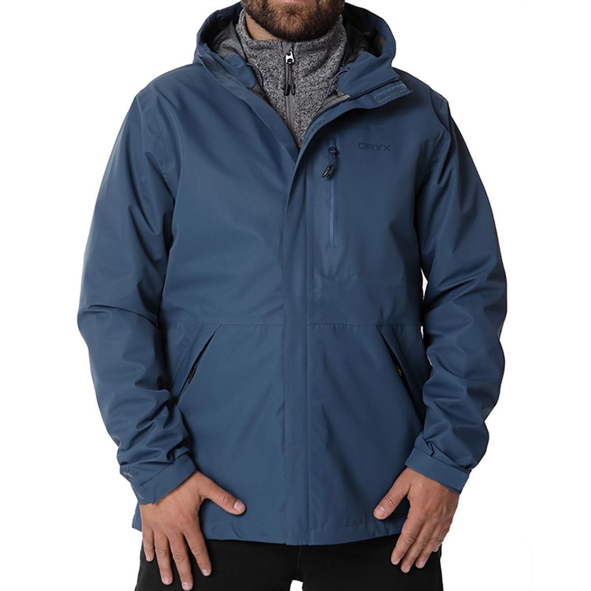 ORYX - Impermeable Waterproof Hombre Jasper Azul L