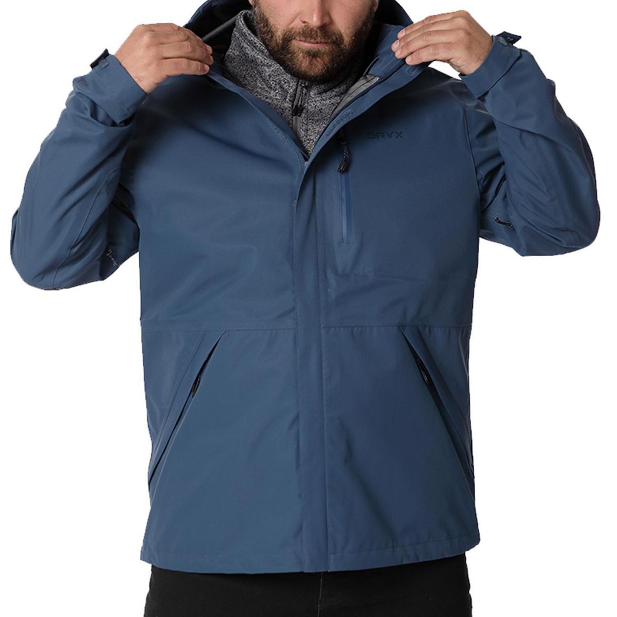 ORYX - Impermeable Waterproof Hombre Jasper Azul L