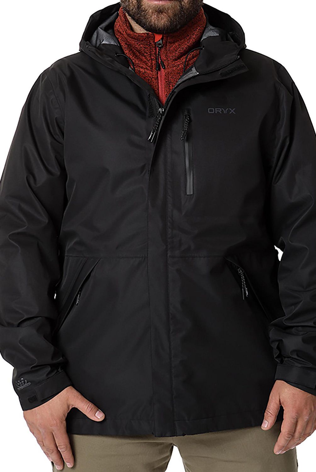 ORYX - Impermeable Waterproof Hombre Jasper Negro XG