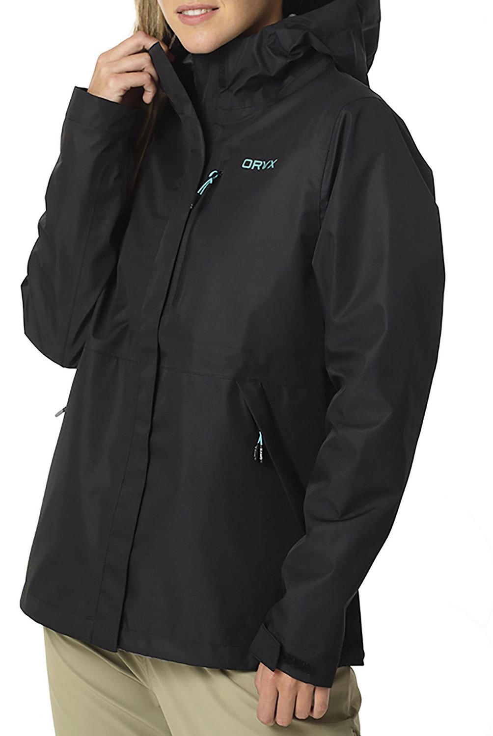 ORYX - Impermeable Waterproof Mujer Jasper Negro XS