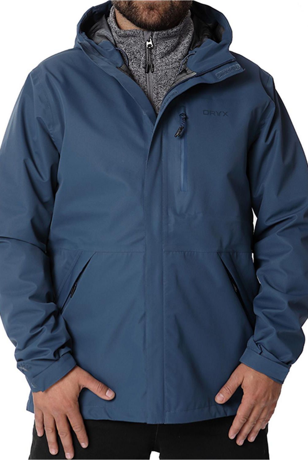 ORYX - Impermeable Waterproof Hombre Jasper Azul XL