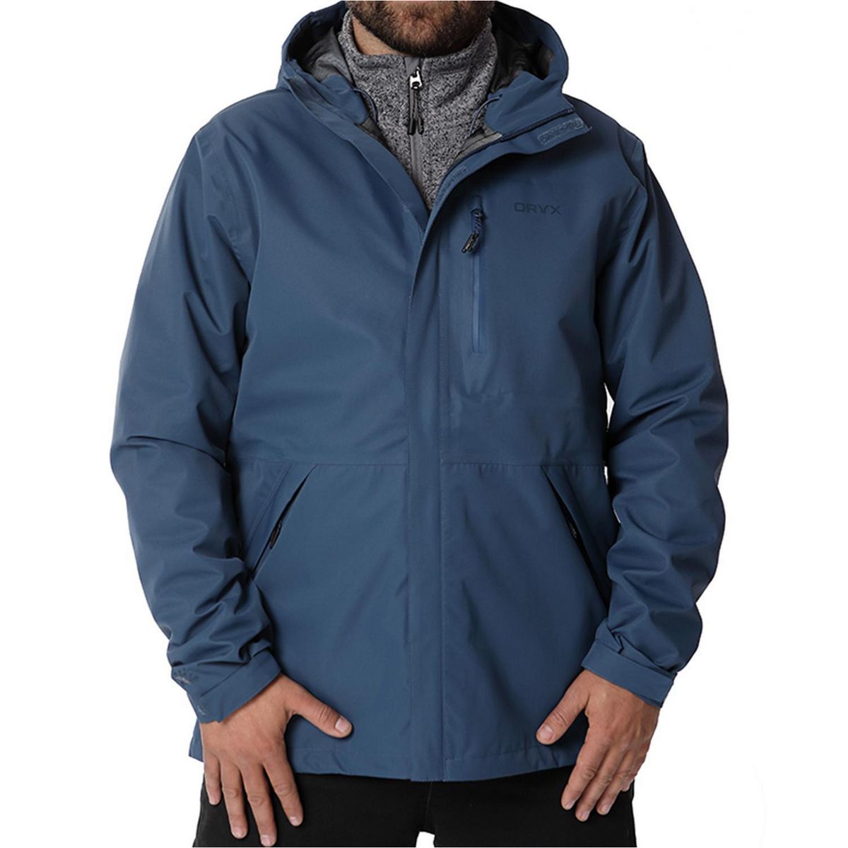 ORYX - Impermeable Waterproof Hombre Jasper Azul XL