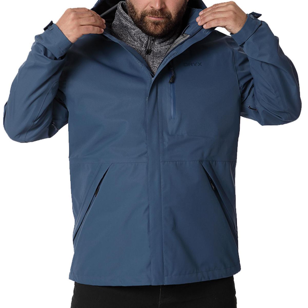 ORYX - Impermeable Waterproof Hombre Jasper Azul XL