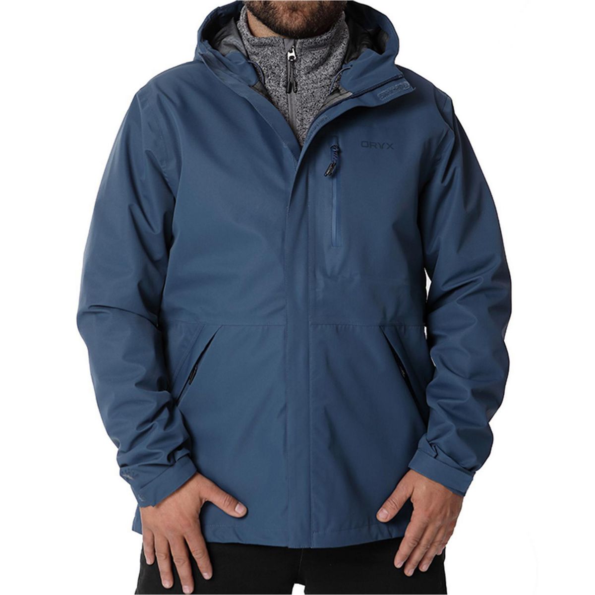 ORYX - Impermeable Waterproof Hombre Jasper Azul S
