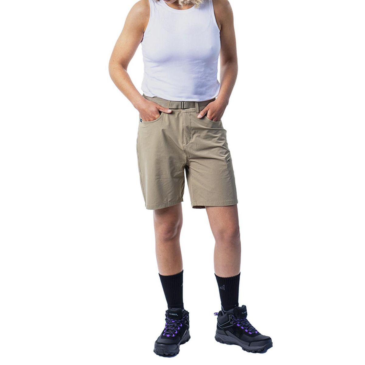 ORYX - Short Multipropósito con Protección UV Mujer Addo Beige S