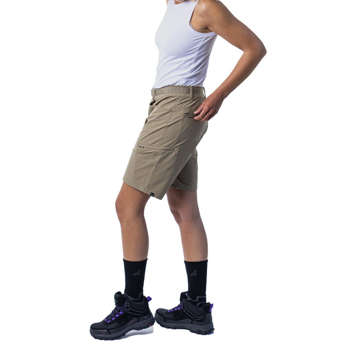 ORYX - Short Multipropósito con Protección UV Mujer Addo Beige M