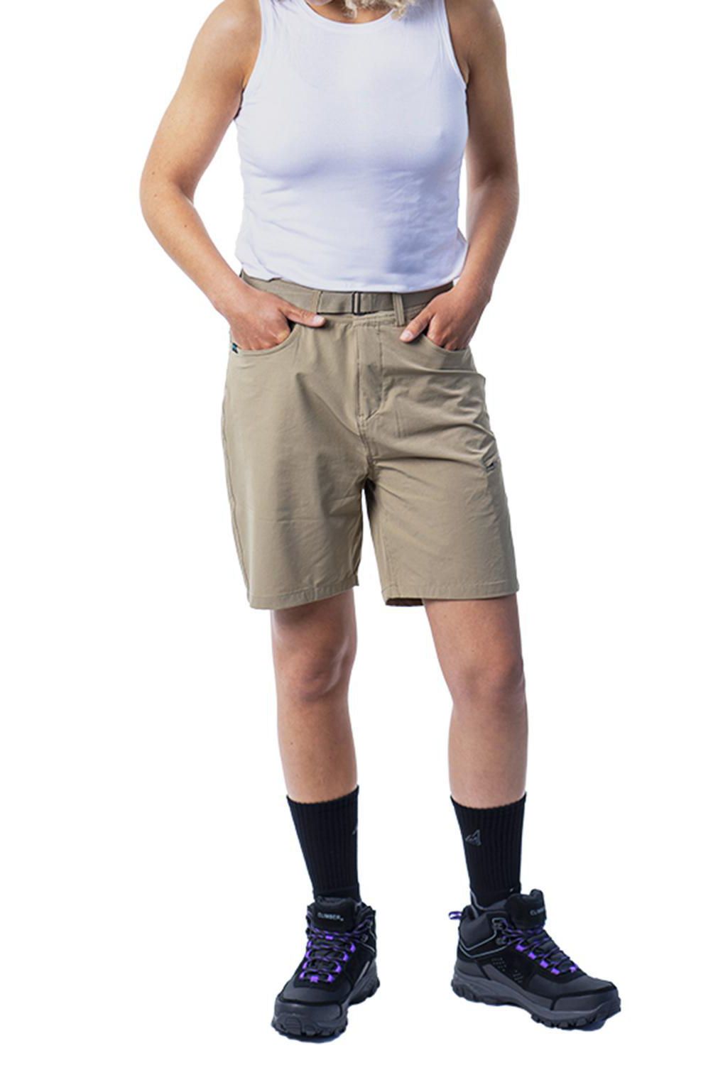 ORYX - Short Multipropósito con Protección UV Mujer Addo Beige L