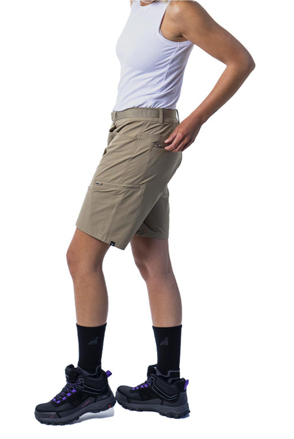 ORYX - Short Multipropósito con Protección UV Mujer Addo Beige L