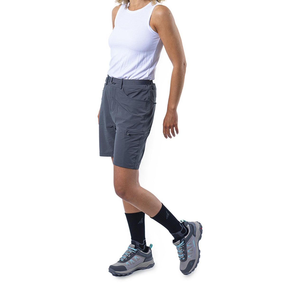 ORYX - Short Multipropósito con Protección UV Mujer Addo Gris M