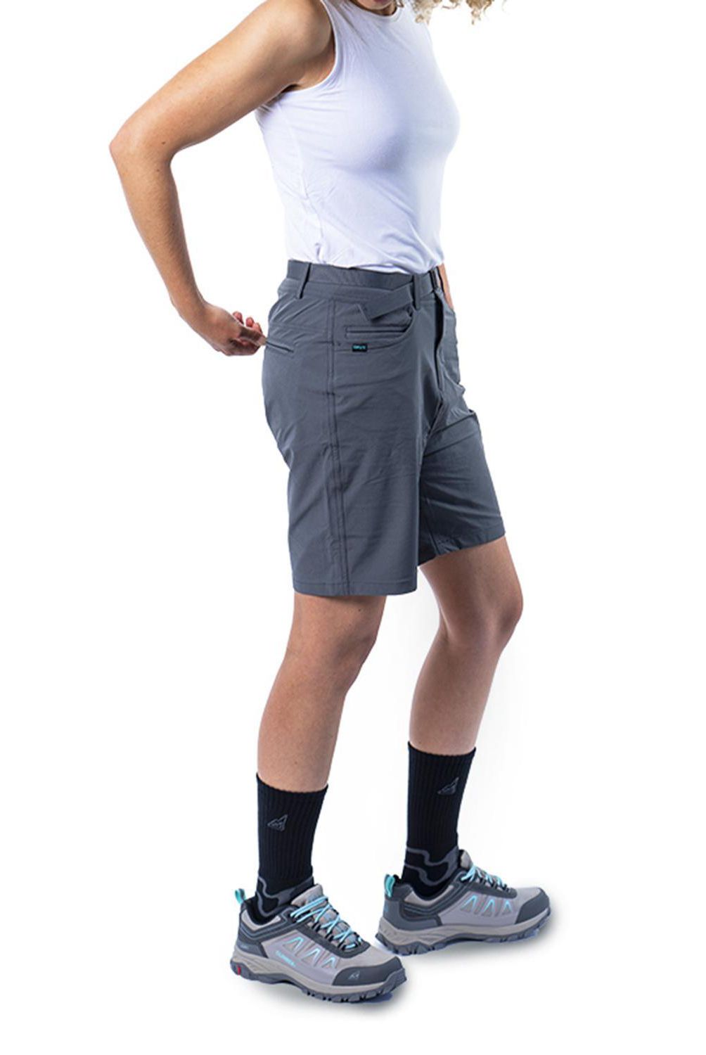 ORYX - Short Multipropósito con Protección UV Mujer Addo Gris L
