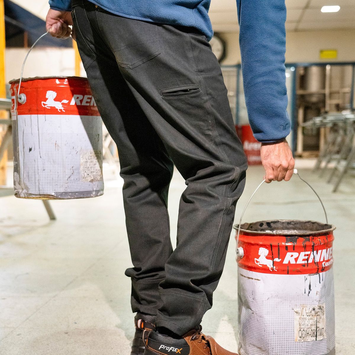 ORYX - Pantalón Reforzado Yosemite Negro M