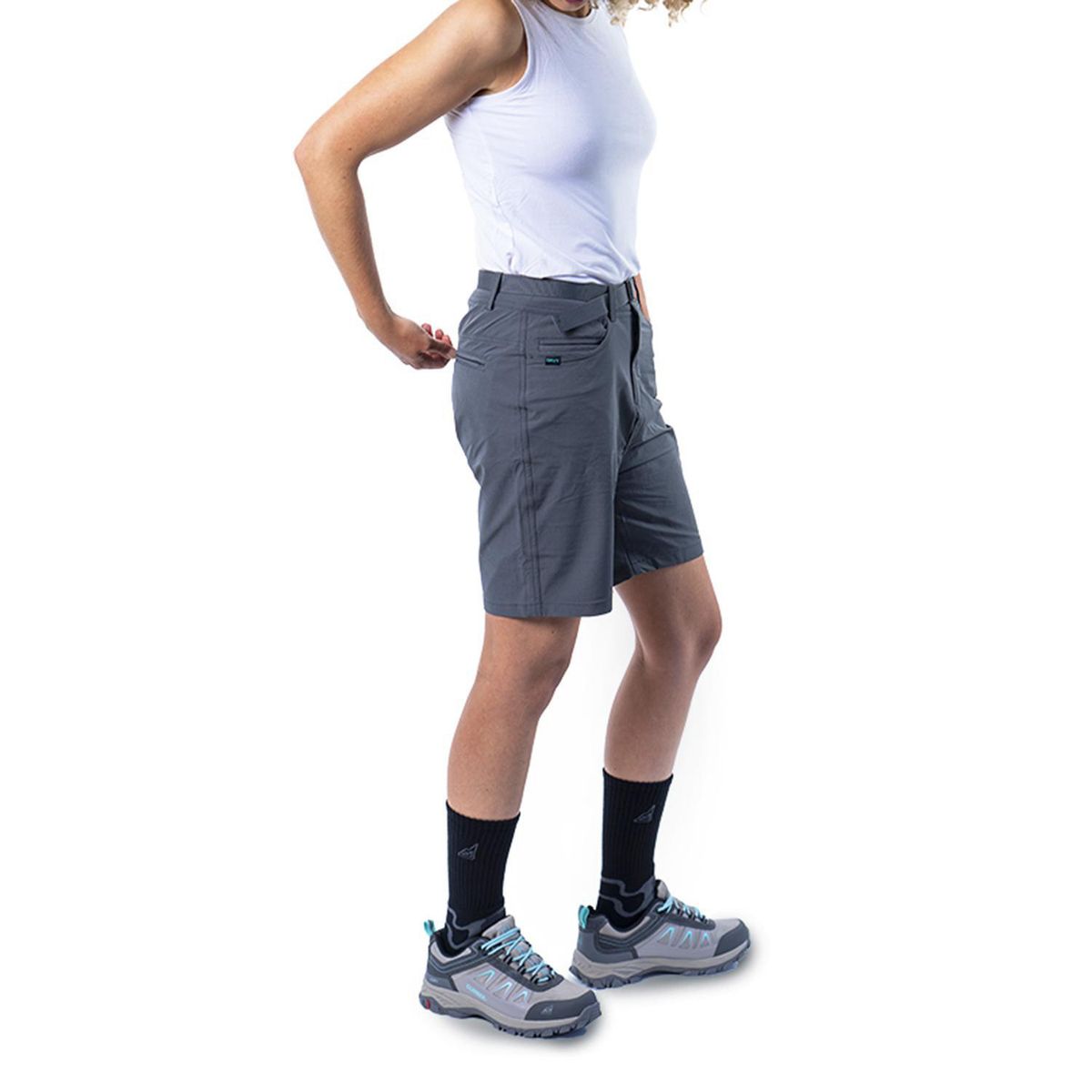 ORYX - Short Multipropósito con Protección UV Mujer Addo Gris XL