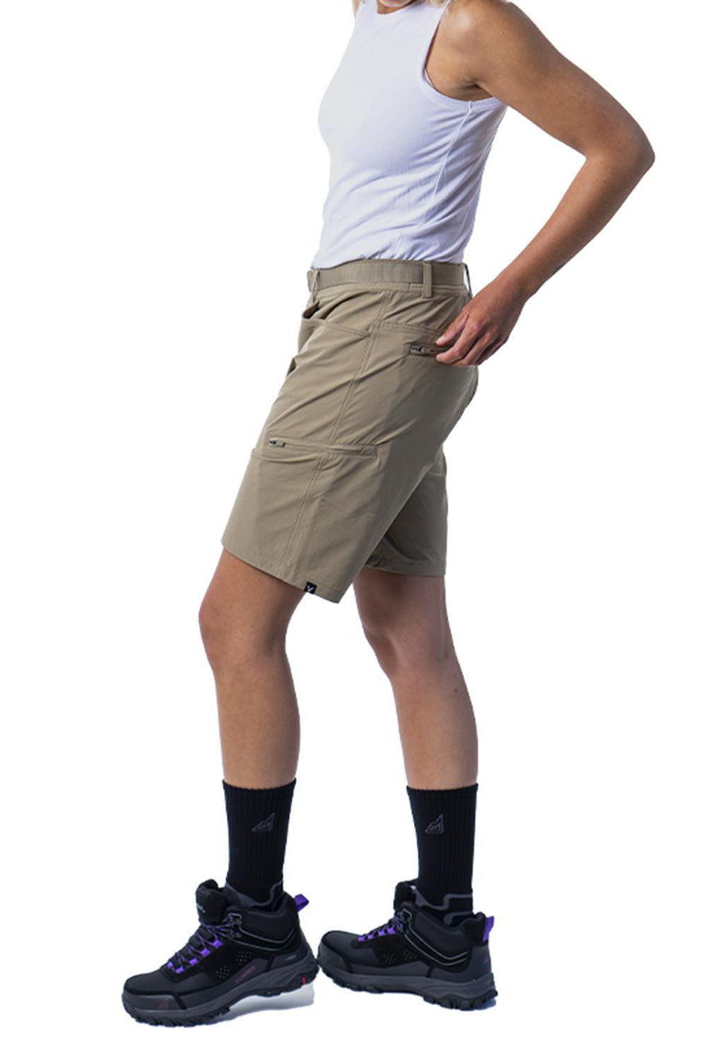 ORYX - Short Multipropósito con Protección UV Mujer Addo Beige XL
