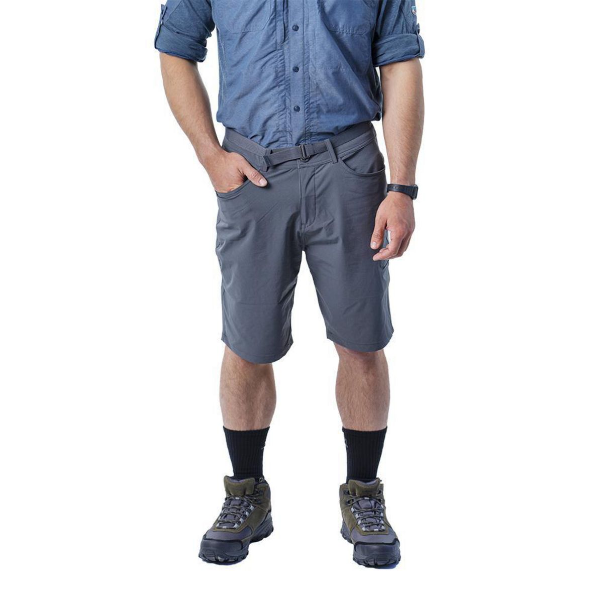 ORYX - Short Multipropósito con Protección UV Hombre Addo Gris L