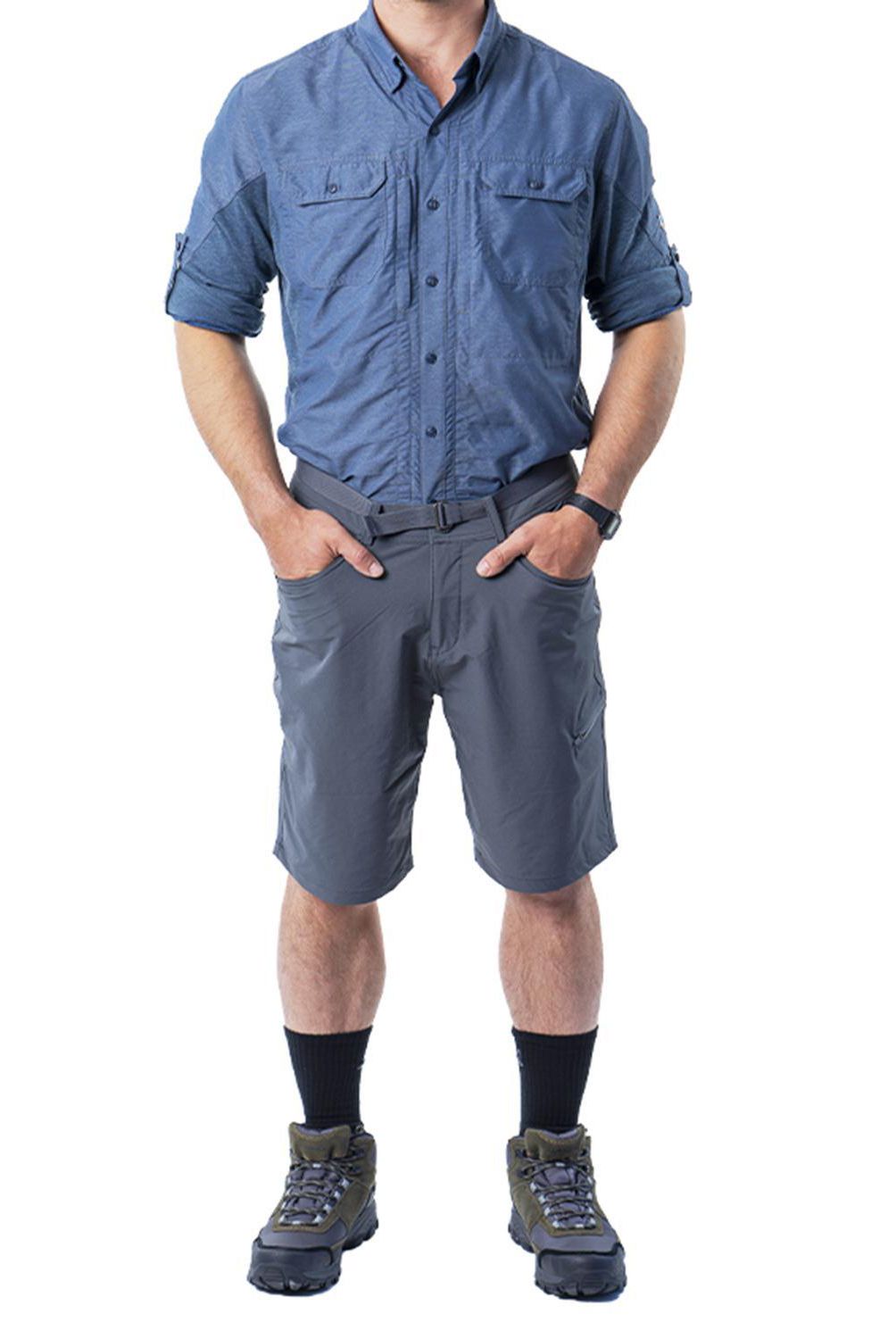 ORYX - Short Multipropósito con Protección UV Hombre Addo Gris L