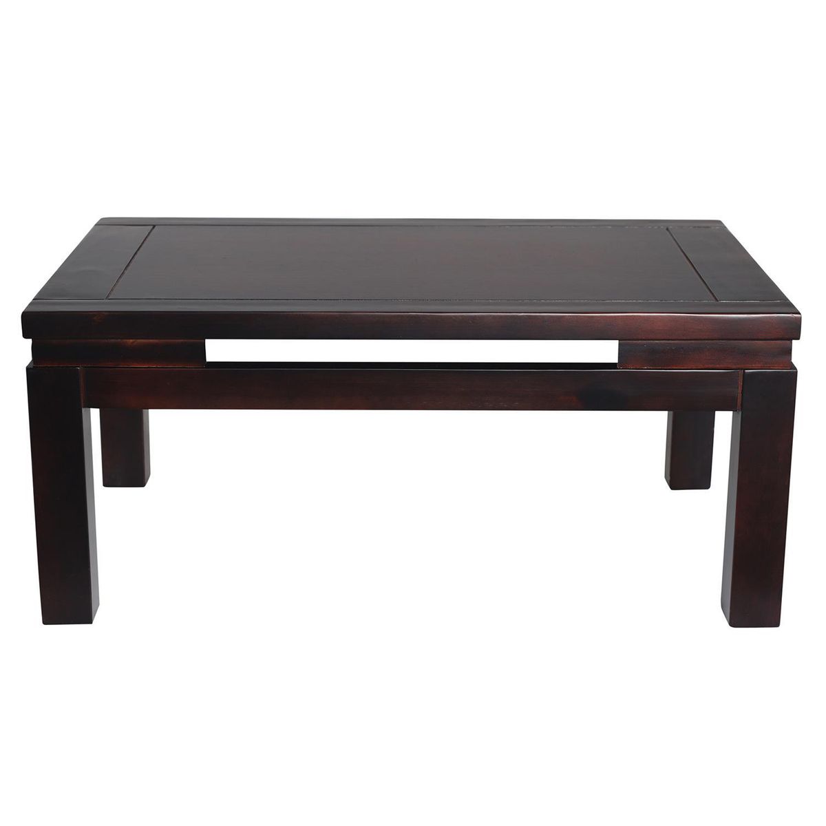 ARTHOME - Mesa de centro Martina Chocolate 90x60x40 cm