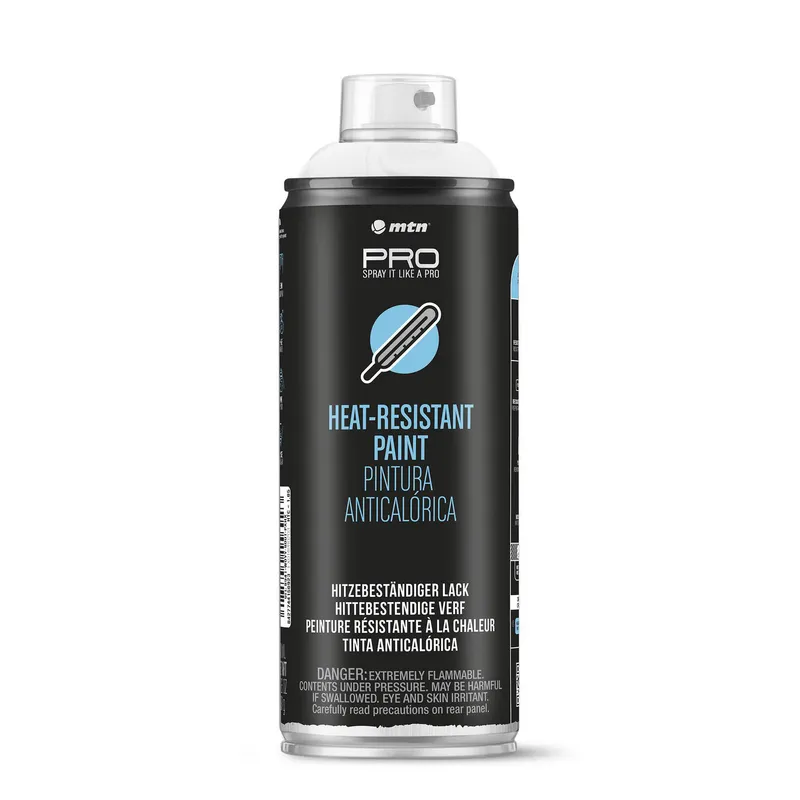 MONTANA - Spray Alta Temperatura Spray 0.4 l Mate Blanco