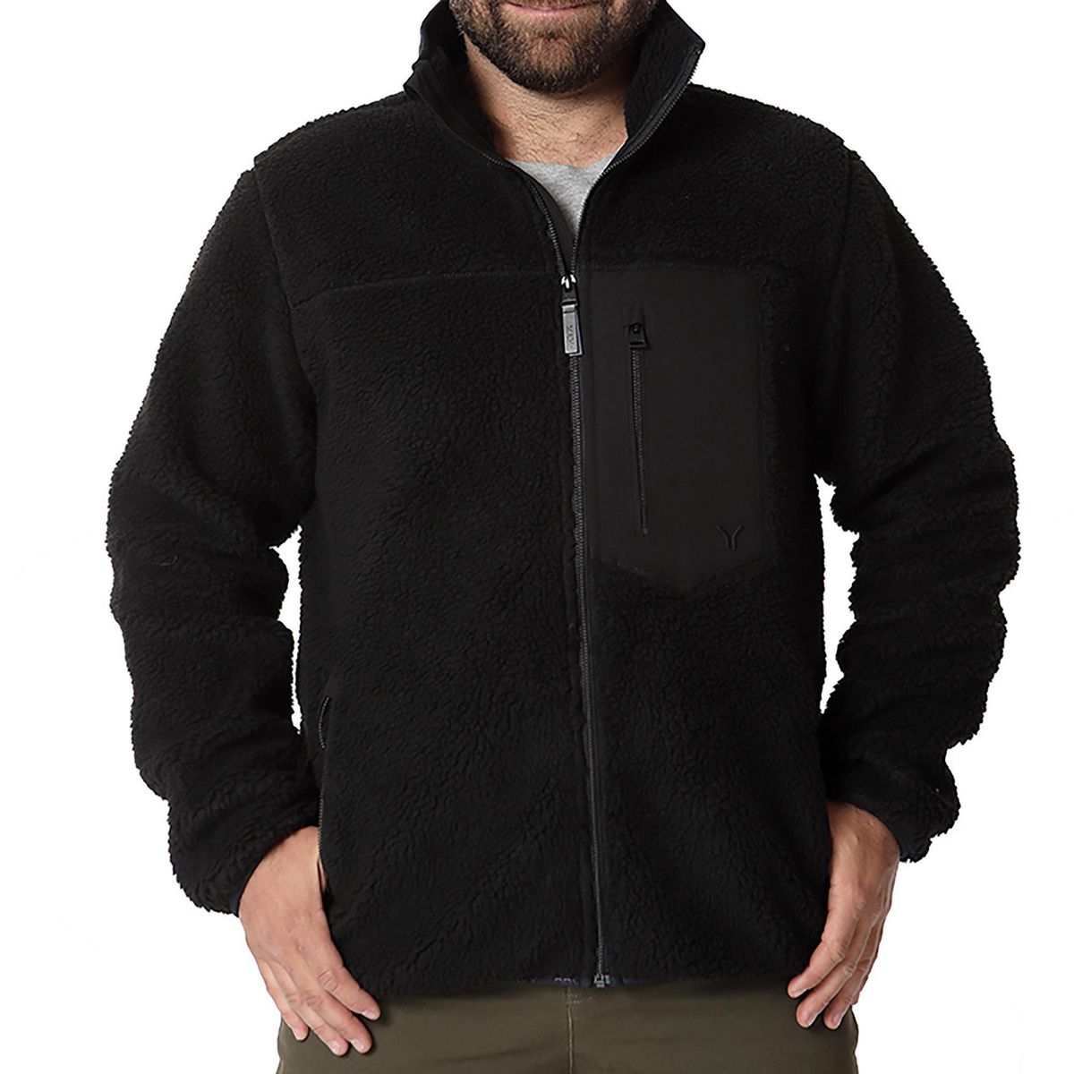 ORYX - Chaquetón Lanudo Térmico Hombre Elk Negro L