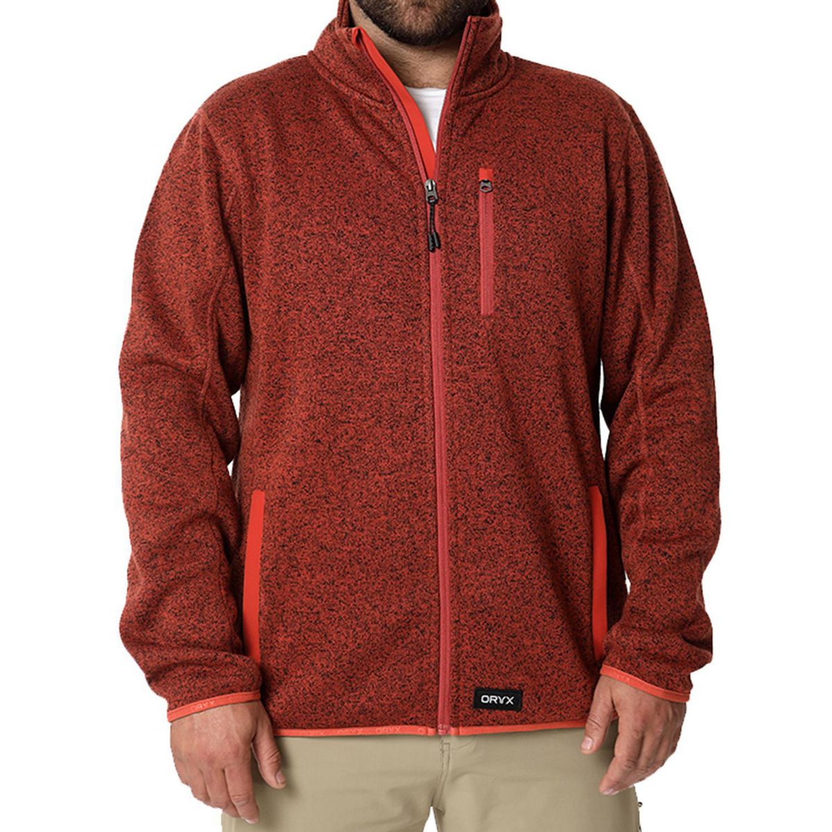 ORYX - Polar Térmico Melange Katmai Hombre Ladrillo XL