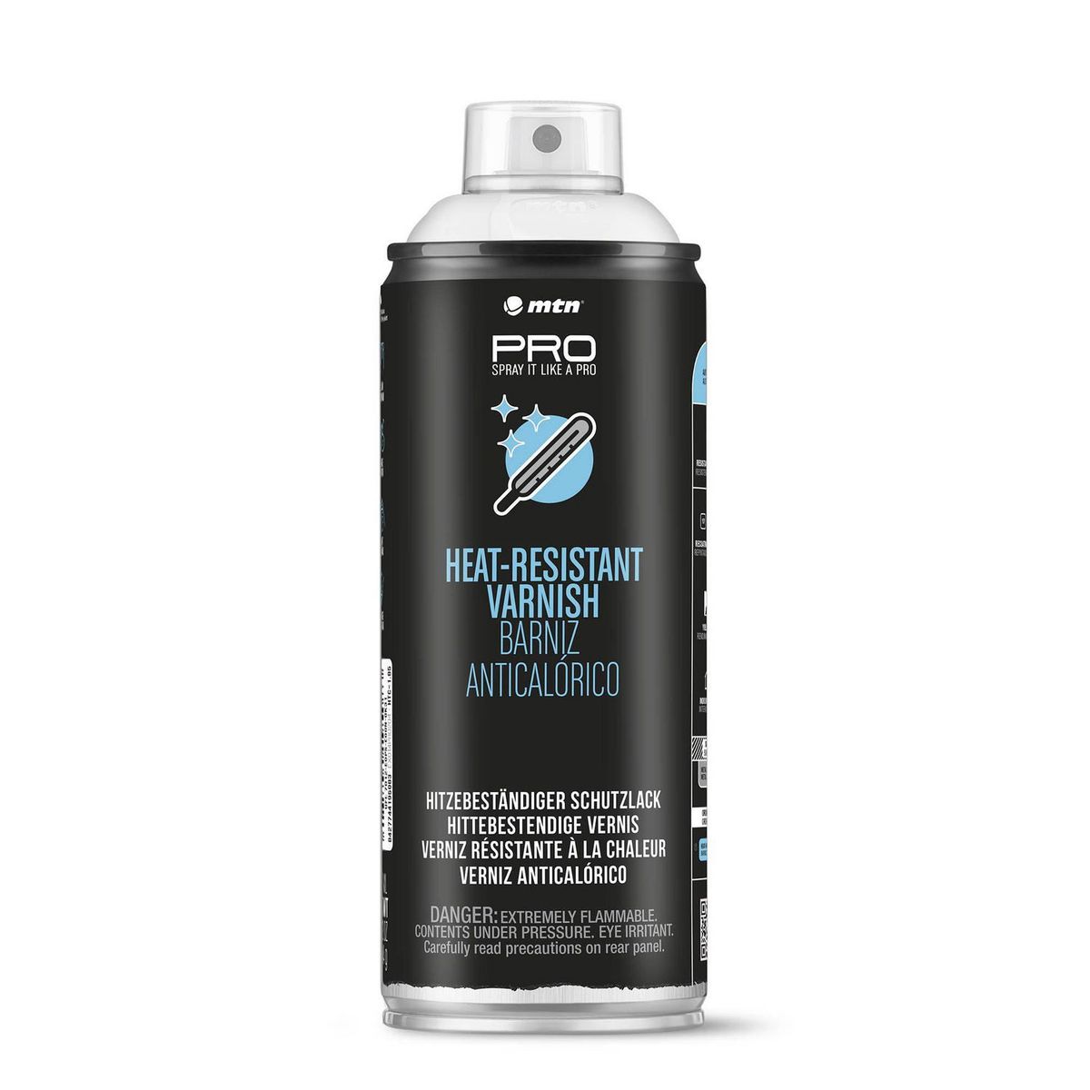 MONTANA - Spray Alta Temperatura Spray 0.4 l Semibrillante Transparente