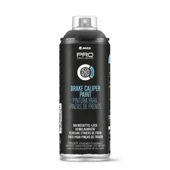 MONTANA - Spray Pintura Frenos Spray 0.4 l Satinado Negro