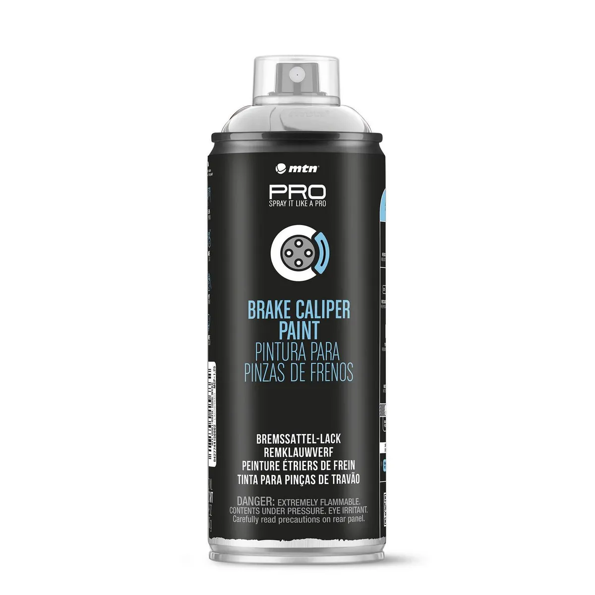 MONTANA - Spray Pintura Frenos Spray 0.4 l Brillante Plata