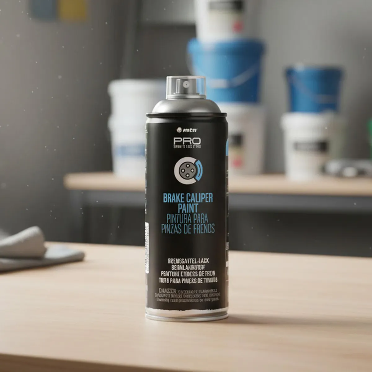 MONTANA - Spray Pintura Frenos Spray 0.4 l Brillante Plata