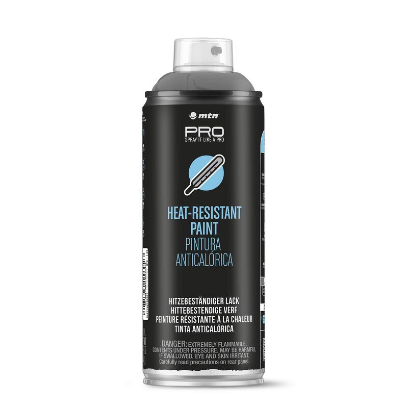 MONTANA - Spray Alta Temperatura Mate Hierro 400 cc
