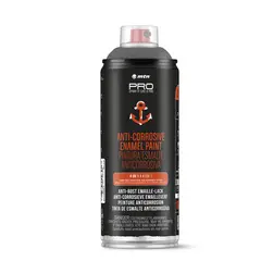 MONTANA - Spray Esmalte Anticorrosivo Brillante Gris 400 cc