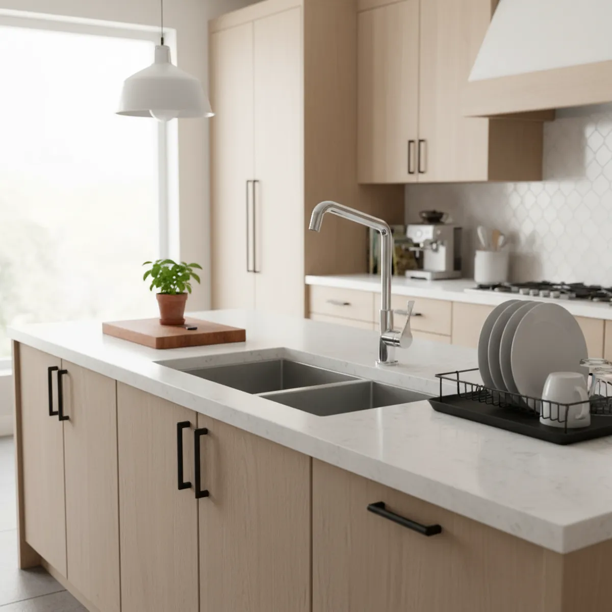 STRETTO - Monomando Lavaplatos Cromado